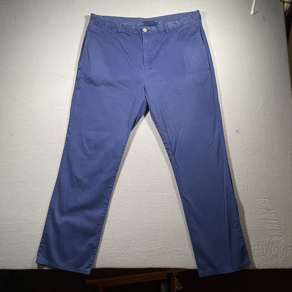 Southern Marsh Seawash Men Navy Blue Chino‎ Pants Size 40x32